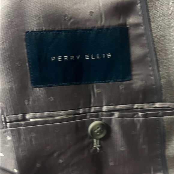 Perry Ellis Classic Gray Suit Jacket - Picture 5 of 6